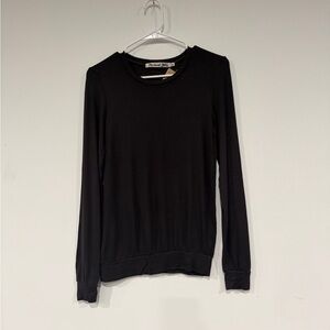 Michael Stars Oxide ribbed Long-Sleeve Crewneck pullover